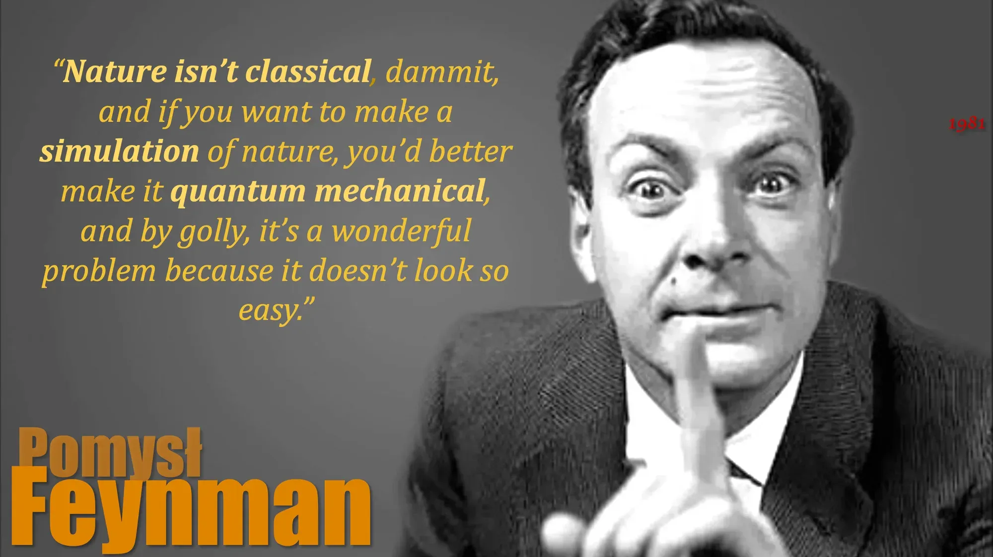 Rys 11. Richard Feynman