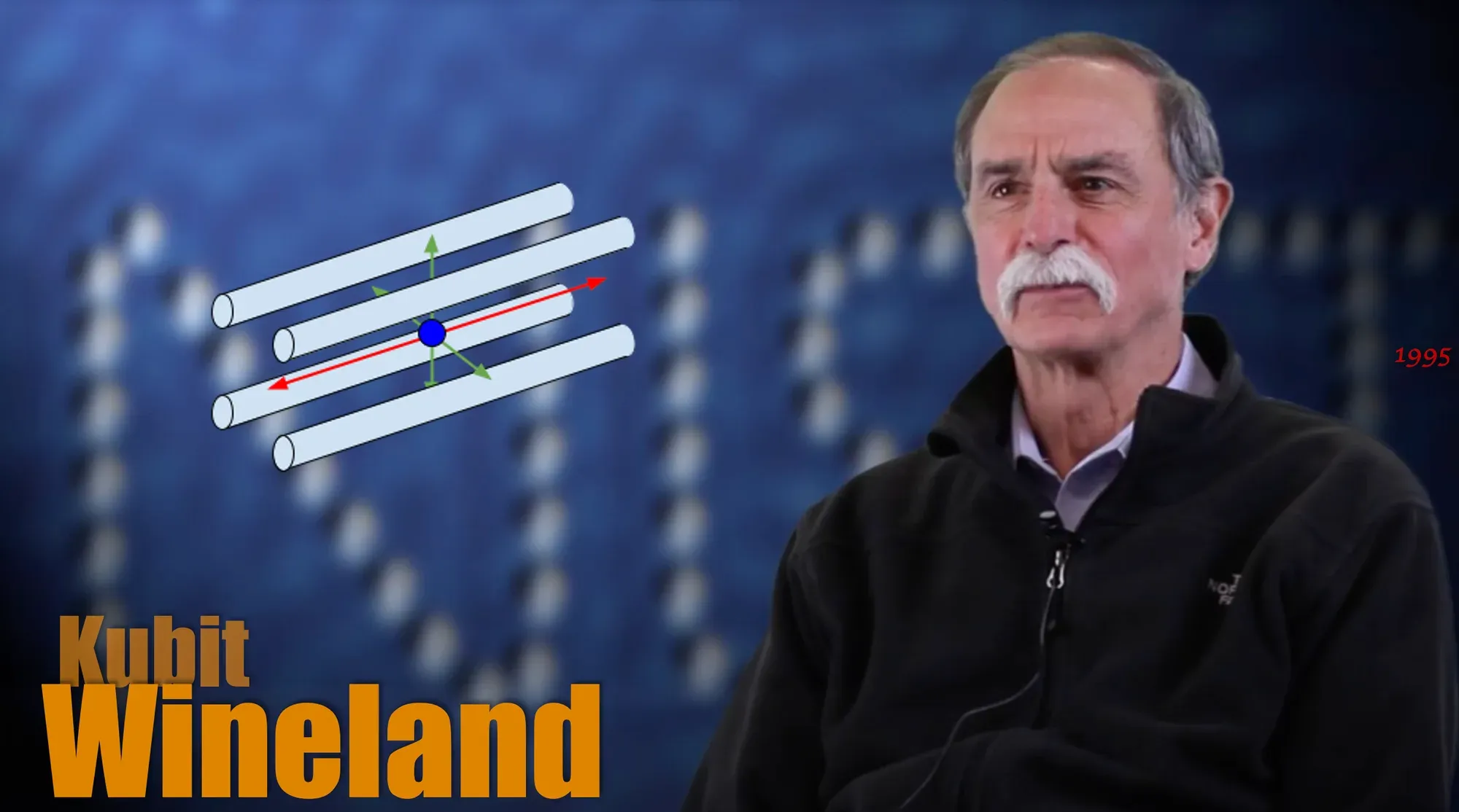 Rys 15. David Wineland - Pierwszy kubit