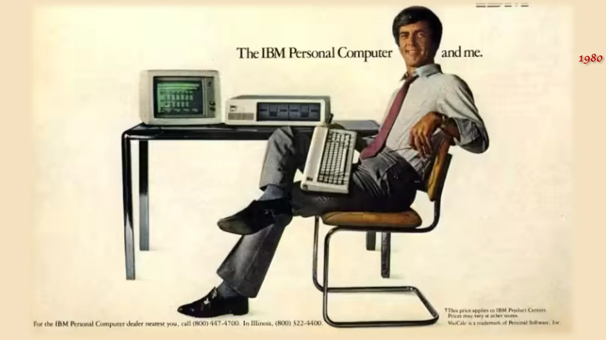 Rys 10. Reklama IBM PC